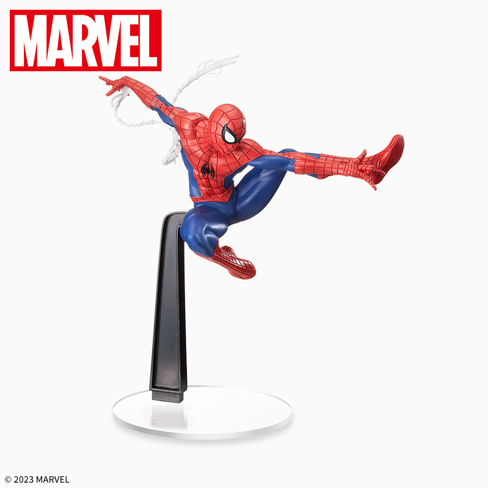 グリーン・ホワイト系 完成品♪ スパイダーマン フィギュア ７点セット