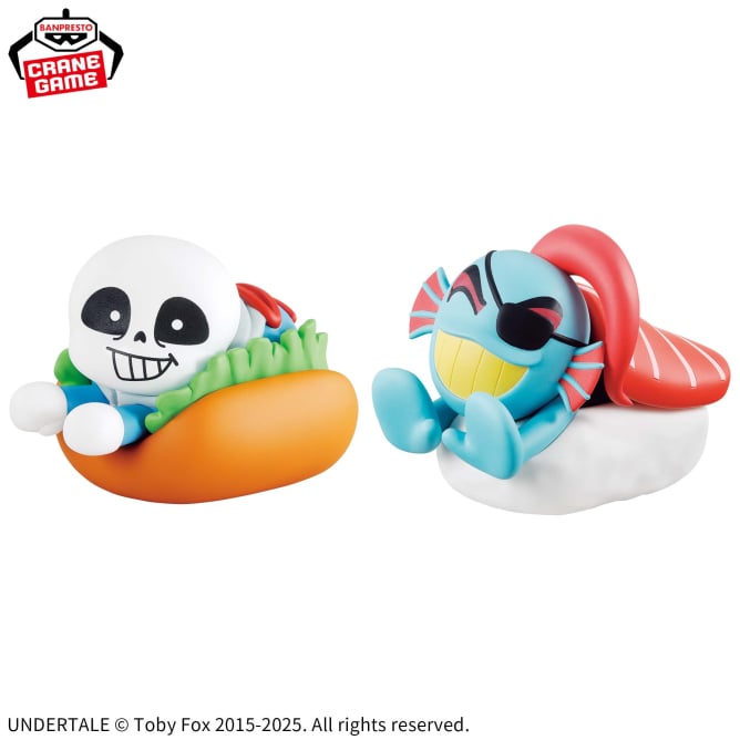 UNDERTALE フィギュア~FOOD DESIGN~vol.1 2種セット UNDERTALE フィギュア~FOOD DESIGN~vol.1|プライズフィギュア情報