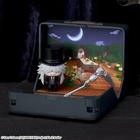 アニメ「黒執事 -寄宿学校編-」　Petite World Memories　ミニフィギュア“葬儀屋（アンダーテイカー）”