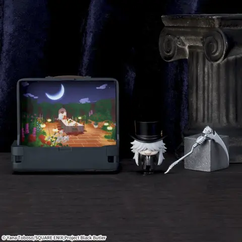 アニメ「黒執事 -寄宿学校編-」　Petite World Memories　ミニフィギュア“葬儀屋（アンダーテイカー）”