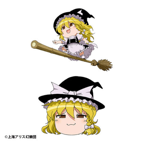 東方Project　ゆっくり風デフォルメフィギュア 霧雨魔理沙