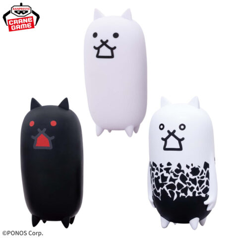 にゃんこ大戦争 にゃんこ軍団ミニフィギュア~タンクネコ・殺意のタンクネコ・狂乱のタンクネコ~