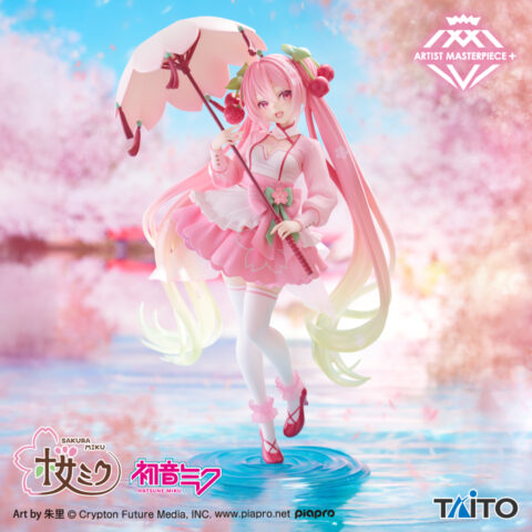 桜ミク AMP+ フィギュア~桜ドレスver.~