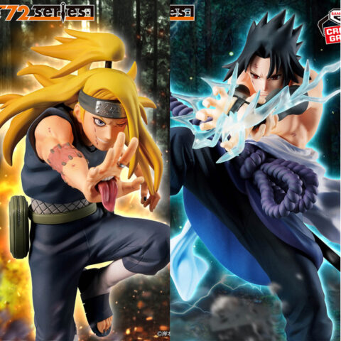 -NARUTO 72 series- 40 VIBRATION STARS-DEIDARA ＆ UCHIHA SASUKE-