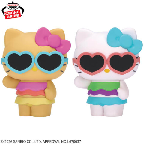 サンリオキャラクターズ おおきなSOFVIMATES～ハローキティ tropical summer ver.～