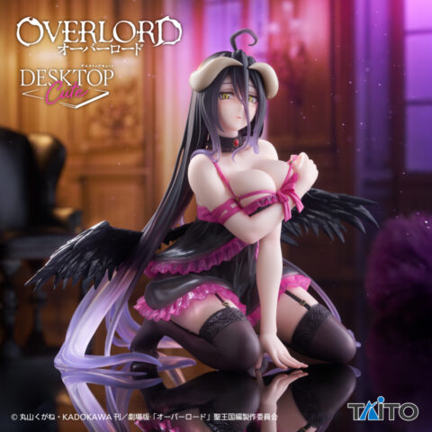 オーバーロード　Desktop Cute フィギュア　アルベド～ネグリジェver.～