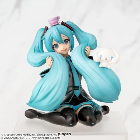 初音ミク×シナモロール ちょこのせ プレミアムフィギュア ‐初音ミク×シナモロール‐もふっとVer.
