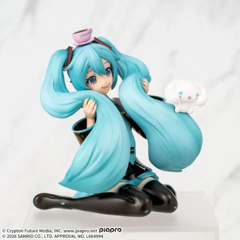 初音ミク×シナモロール ちょこのせ プレミアムフィギュア ‐初音ミク×シナモロール‐もふっとVer.