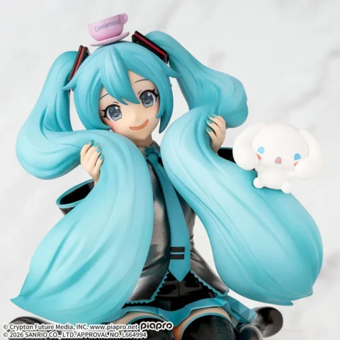 初音ミク×シナモロール ちょこのせ プレミアムフィギュア ‐初音ミク×シナモロール‐もふっとVer.