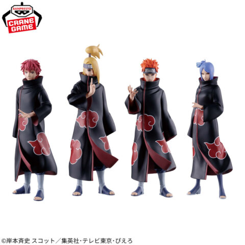 NARUTO-ナルト- 疾風伝 Figuno-SASORI・DEIDARA・PAIN・KONAN-