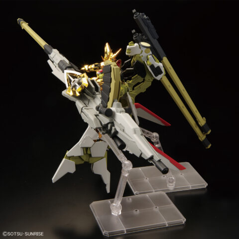 RG 1/144 ガンダムベース限定 アカツキガンダム(オオワシ装備) & HG 1/144 ゼウスシルエット + カスタムジョイントパーツセット