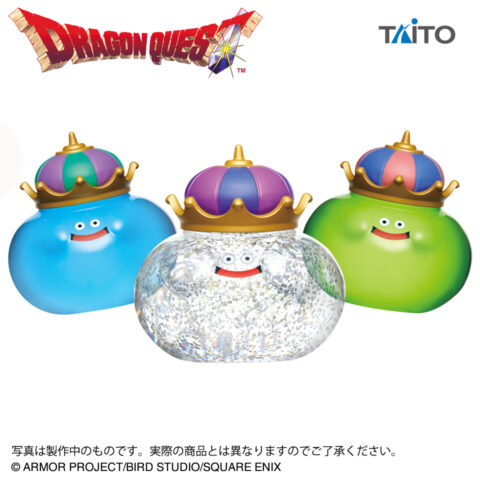 ドラゴンクエスト　AM　ビッグクリアフィギュア　キングスライム＆メタルキング＆スライムベホマズン