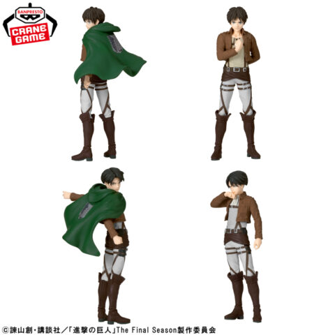 進撃の巨人 Figuno-EREN YEAGER&LEVI-