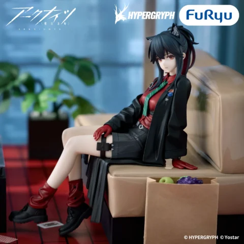 アークナイツ ぬーどるストッパーフィギュアーテキサス・意志ver.ー