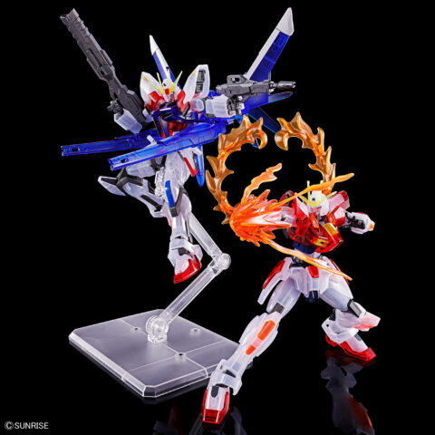 HG 1/144 ビルドストライクガンダム フルパッケージ&ビルドバーニングガンダムセット [クリアカラー]