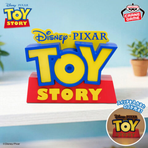 PIXAR Characters トイ・ストーリー 光るロゴフィギュア
